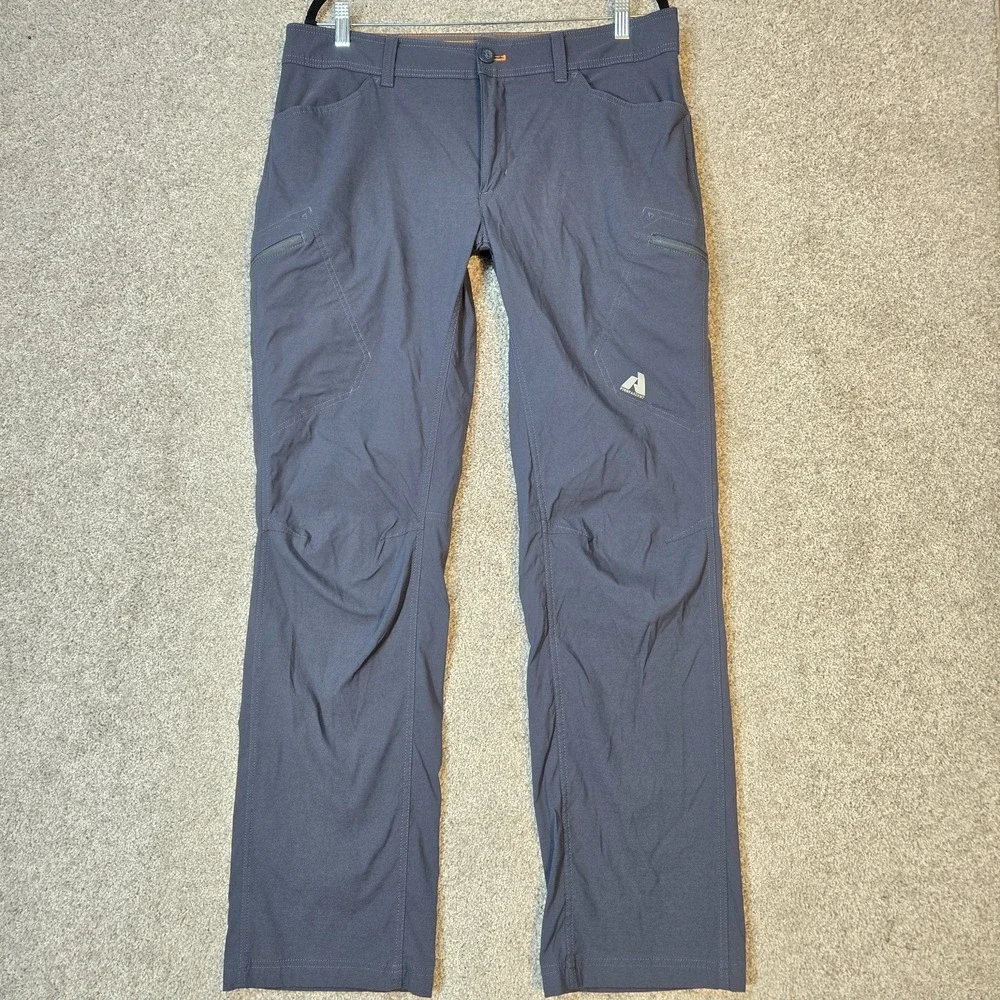 Eddie Bauer Pants Mens 36x34 Blue/Gray First Ascent Guide Pro Hiking outdoor